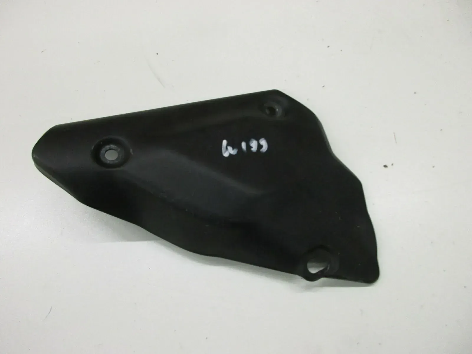 W199. Ducati 848_1098_1199 Hitzeblech Hitzeschutz Auspuff Krümmer Blende - Bild 1