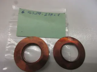 E1208 Suzuki GSX-R 750_1100 Dichtung Ölwanne 16529-27A01 Motor Auslass seal - Bild 3