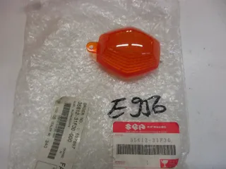 E956. Suzuki GSX-R 600_750 Blinkerglas Ersatzglas 35612-31F30 Blinker vorne - Bild 1