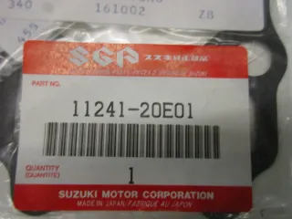 E1818. Suzuki AN 125 U Dichtung 11241-20E01 Zylinderfuß Motordichtung seal - Bild 4