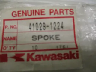 R567 Kawasaki KLX 650 Speiche 41029-1224 Felge hinten innen - Bild 2