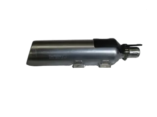 J372 Harley Davidson Dyna Fat Bob FXFBS Auspuff Schalldämpfer 64900943 Endtopf muffler - Bild 2