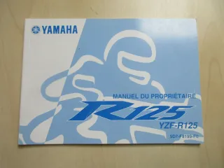 Yamaha YZF-R 125 Handbuch Bedienungsanleitung Bordbuch Manuel 5DZ-F8199-F0 - Bild 1