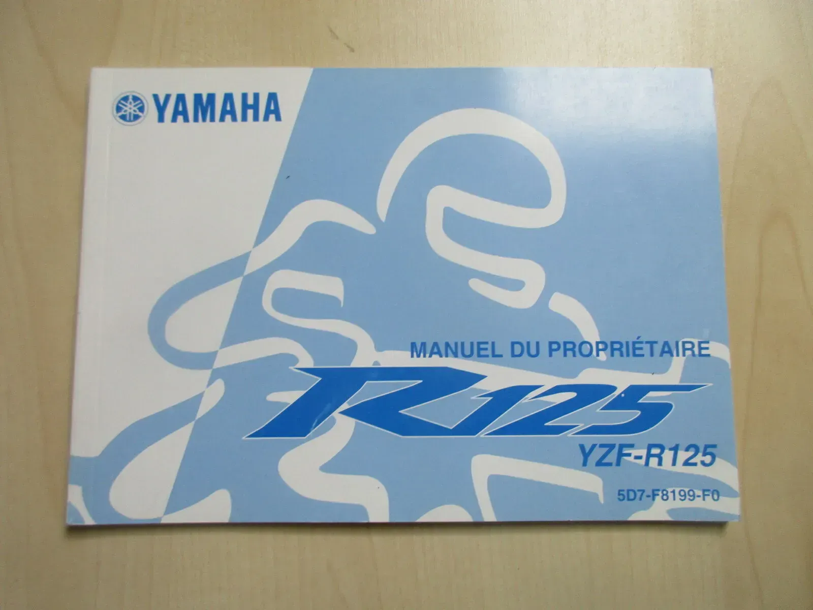 Yamaha YZF-R 125 Handbuch Bedienungsanleitung Bordbuch Manuel 5DZ-F8199-F0 - Bild 1