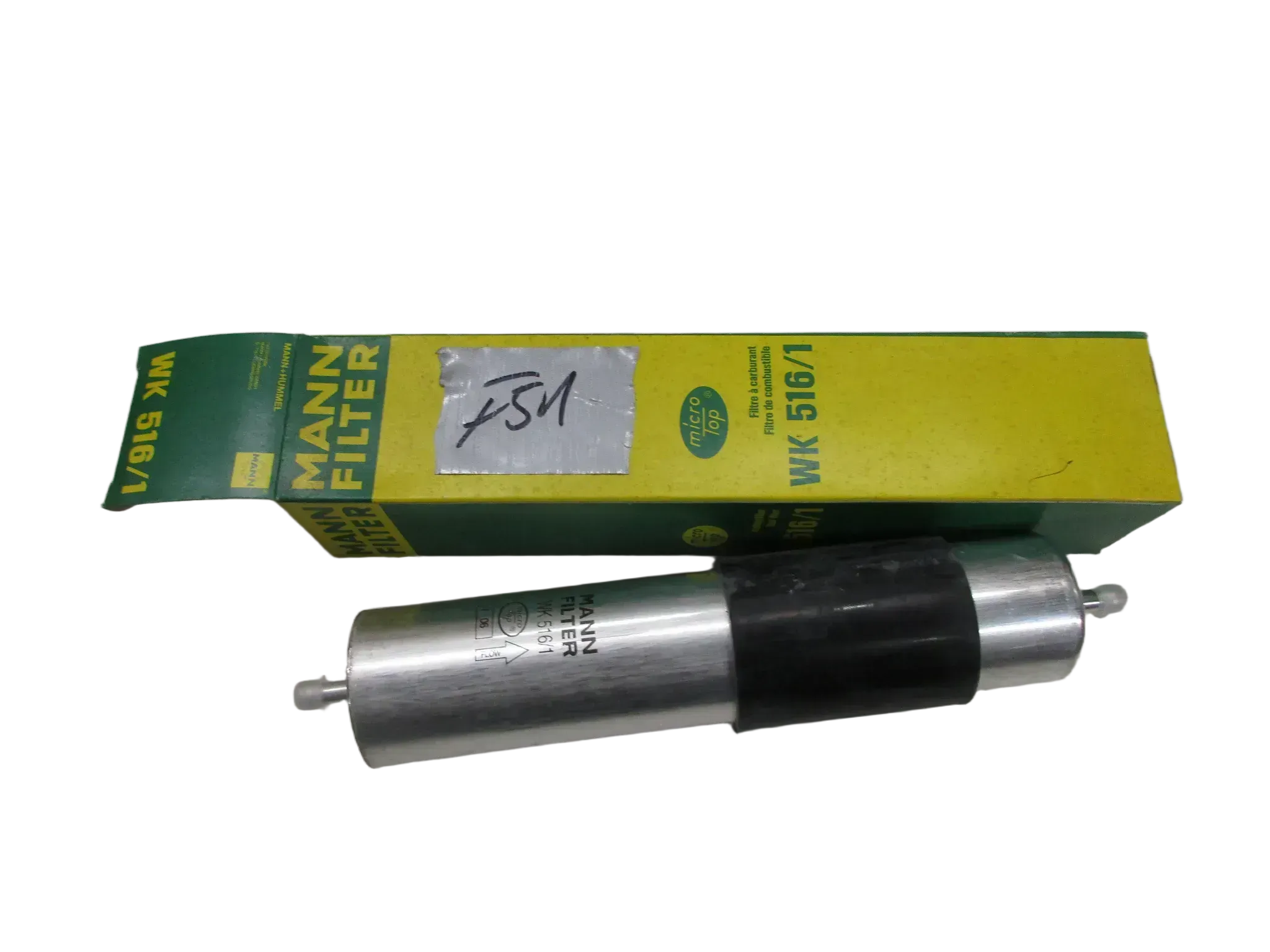 F51 Mann BMW E36 E46 Benzinfilter WK 516/1 Motor Kraftstofffilter Motor - Bild 1