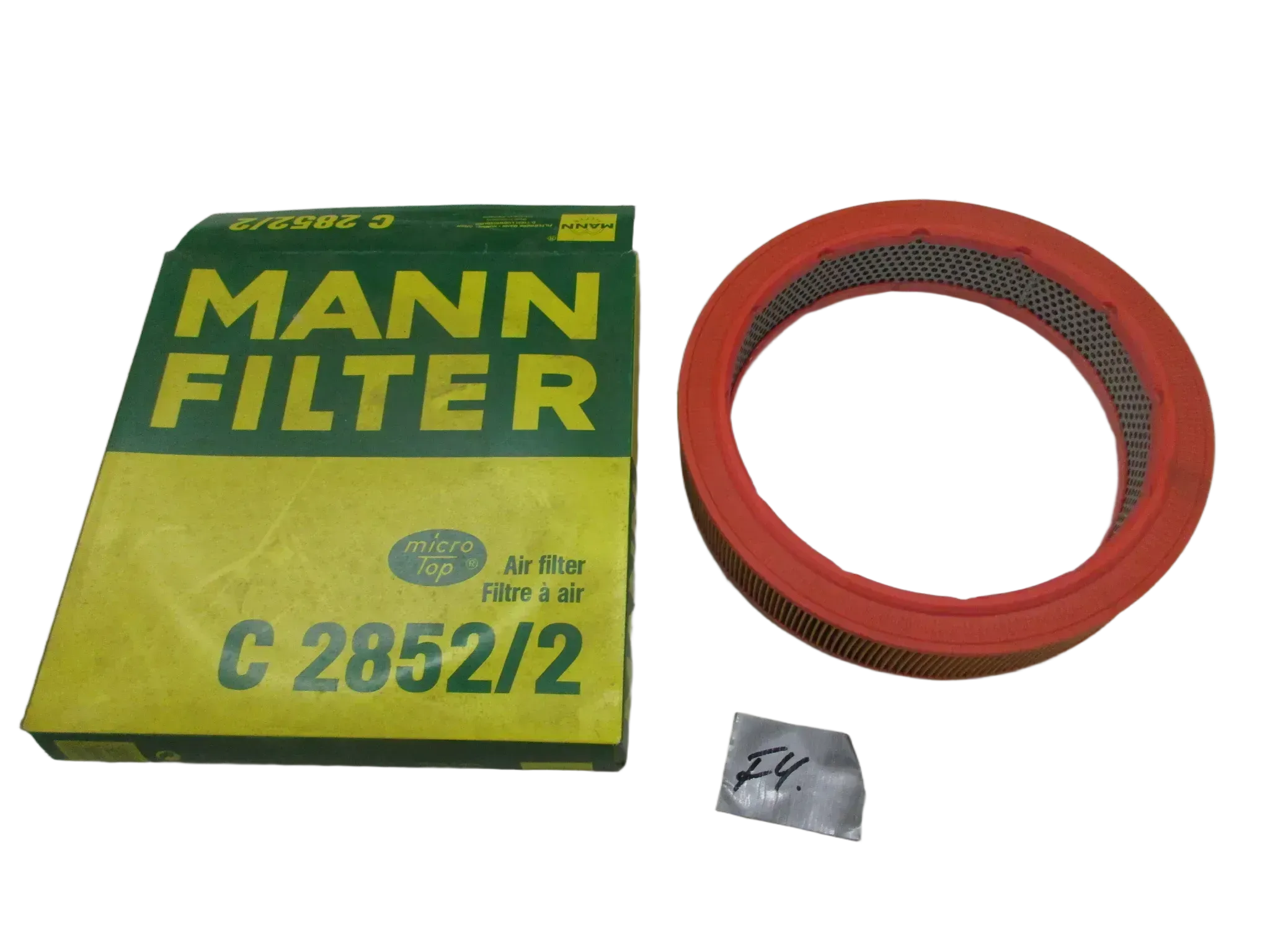F4 Mann Audi Coupé Ersatzfilter C2852/2 Luftfilterkasten Motorluftfilter - Bild 1
