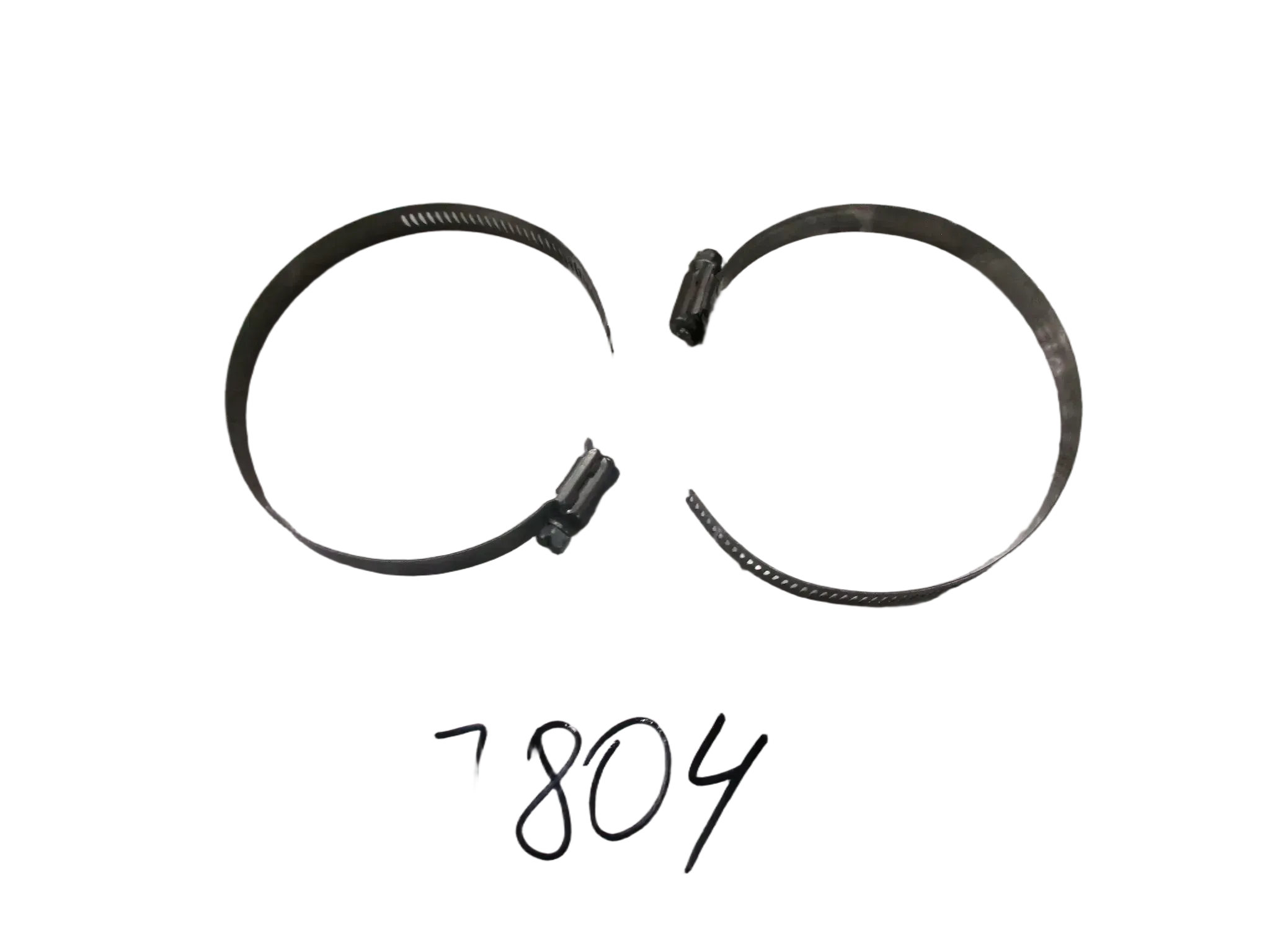 J804 Harley Davidson Breakout FXSB Auspuffschelle Hitzeschild Halter - Bild 1