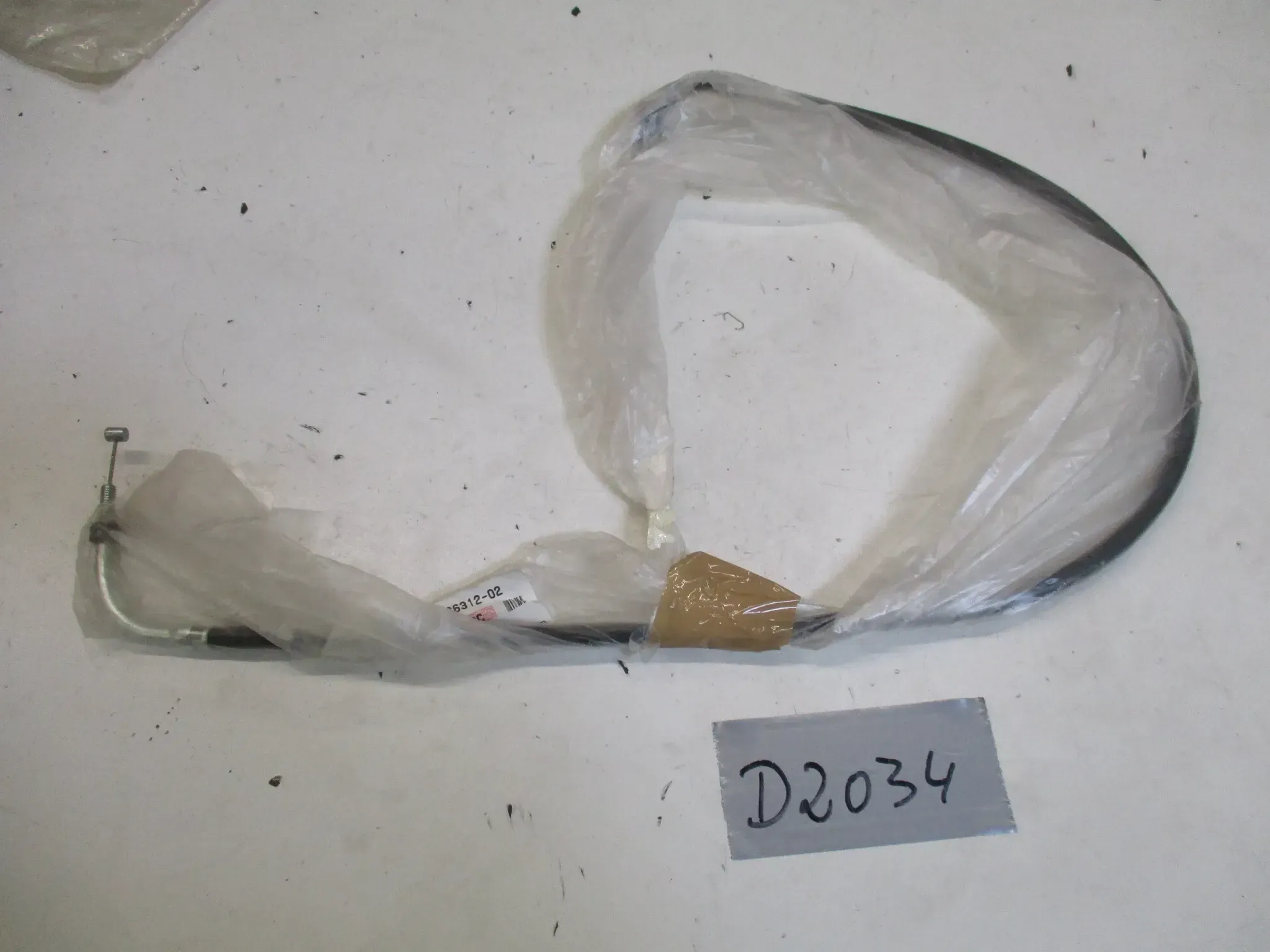 D2034 Yamaha XV 250 ET 3DM-26312-02 Gaszug Bowdenzug Gasseil throttle - Bild 1