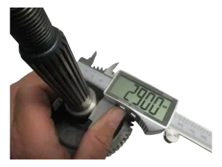 B830 Kawasaki_Honda_Suzuki_Yamaha Getriebeausgangswelle 170 mm - Bild 6