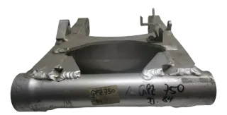 O1. Kawasaki GPZ 750 R ZX750G Schwinge Hinterradaufhängung Felge - Bild 2