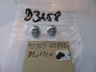 D3158 Yamaha XS 650 Mutter 95303-05800 Schraube Nut 5mm - Bild 1
