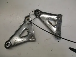 3. Honda GL 1100 SC02 Goldwing Motorhalter Halter vorne rechts links Aufhängung - Bild 3