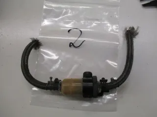 3. Honda GL 1100 SC02 Goldwing Kraftstofffilter mit Halter #2 Benzinfilter Tank Vergaser - Bild 1