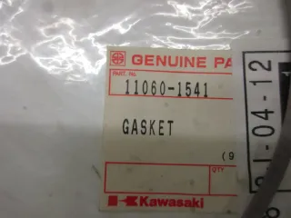 A1619 Kawasaki KLR 600 KL600A Lichtmaschinendeckeldichtung Motor 11060-1541 Original seal - Bild 4