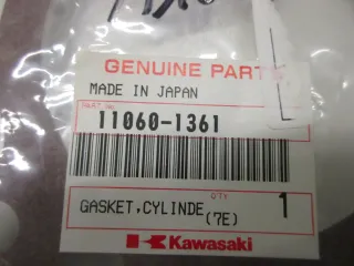 A1641Kawasaki VN 750 A Vulcan Zylinderfußdichtung Motor 11060-1361 Original gasket - Bild 5
