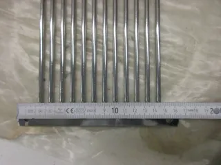 A1338 Suzuki VS 600 GL Intruder Kühlerschutzgitter 330x165 mm Motor - Bild 5
