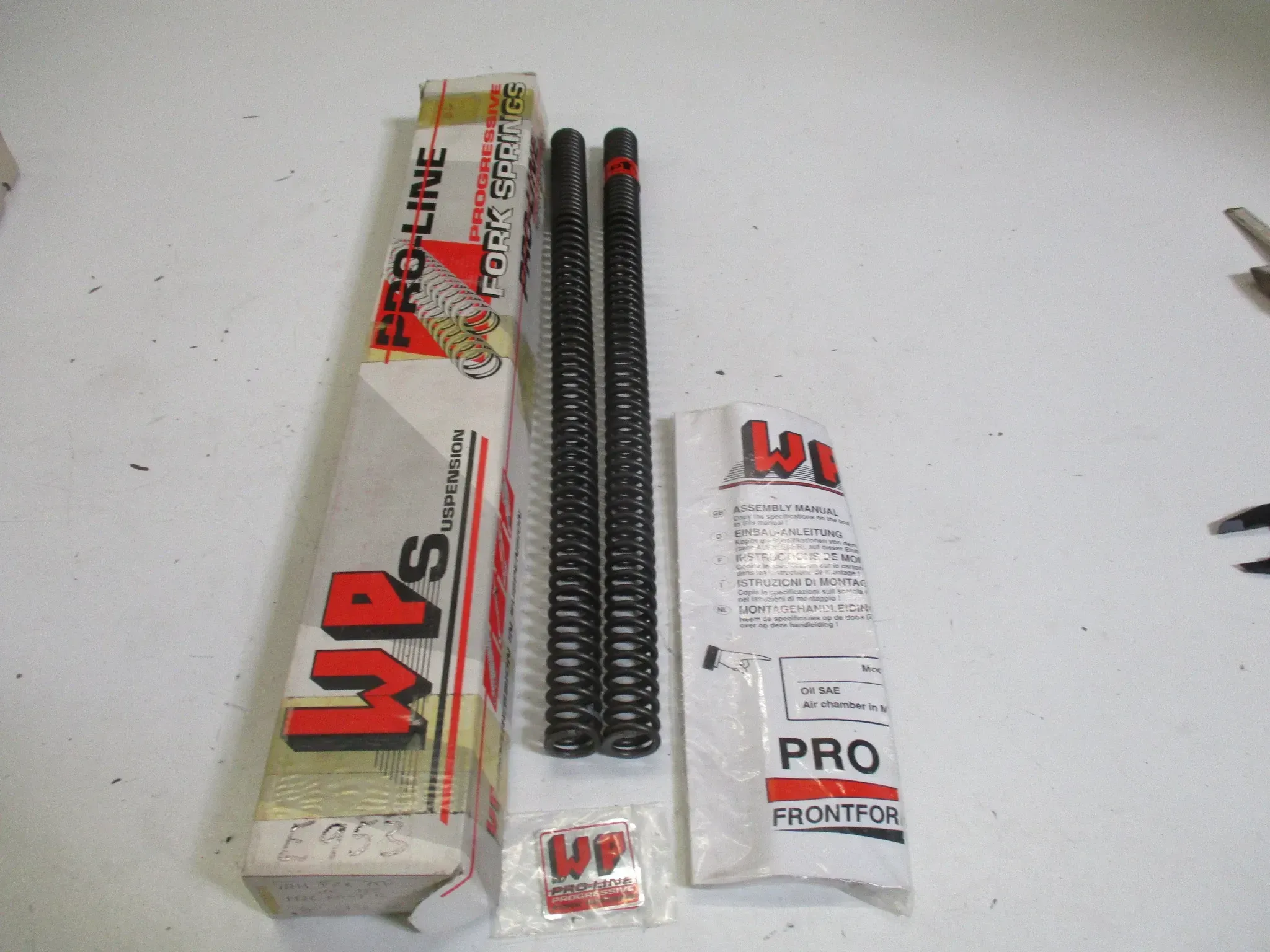 A953 Yamaha FZX 750 86-89 Gabelfeder W&P Gabel innen spring - Bild 1