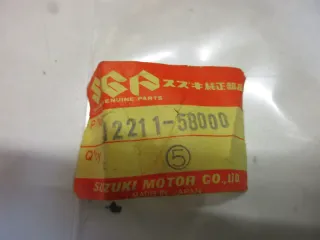 E1074. Suzuki GT 380 Bolzen Kurbelwelle 12211-58000 Motor Stift Pin 20 mm Achse - Bild 6