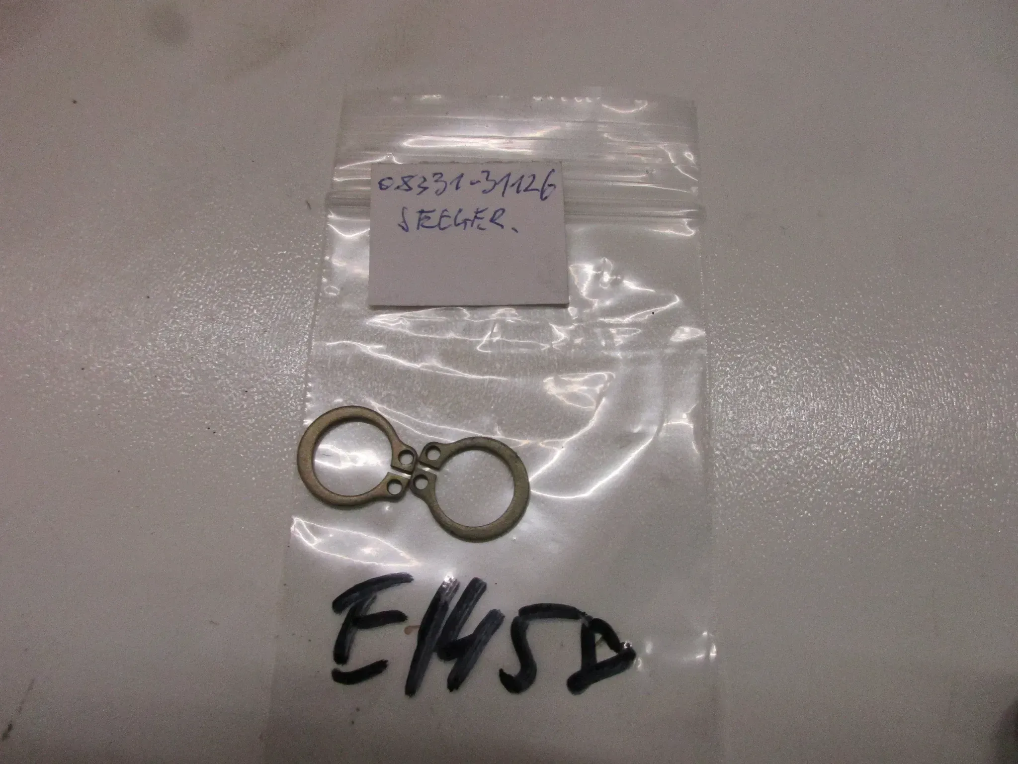 E1458 Suzuki LT-R 450 Sicherungsring 08331-31126 Seegering Ölpumpe 12 mm circlip - Bild 1