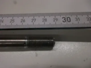 E2127 Suzuki RV 50 Van Van Steckachse Achse 54711-27200 Vorderrad 12 mm Felge axle - Bild 3