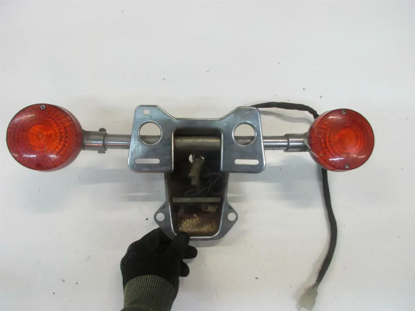 Honda CB 750 F F2 BOL`DOR RC04 Rücklichthalter Blinker rechts links Rahmen - Bild 1