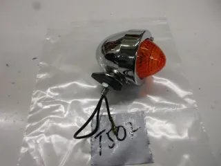 T507. Harley Davidson Mini Bullet Blinker vorne Universal e11 WBK 21800502 - Bild 3