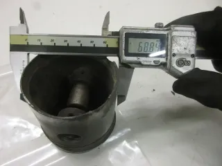Kolben mit Kolbenbolzen B1608 BMW R80 R100 GS Kolbenring 68,85 mm piston - Bild 9