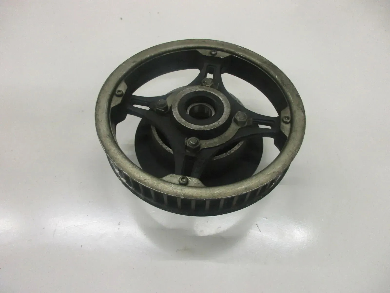 2. Kawasaki GPZ 305 EX305A BD Riemenrad Zahnriemen Antrieb Riementräger Pully - Bild 1