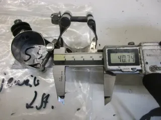 Auspuffschelle Krümmerschelle Halter 53. Harley Davidson Rohrschelle Klemme - Bild 3