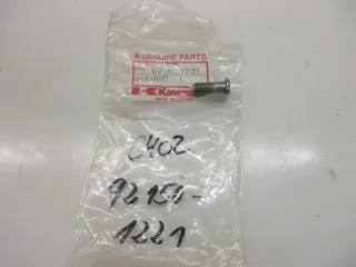C402. Kawasaki KX 80_100 KDX 200 Schraube Rahmen M10 x 23 bolt 92150-1221 - Bild 1