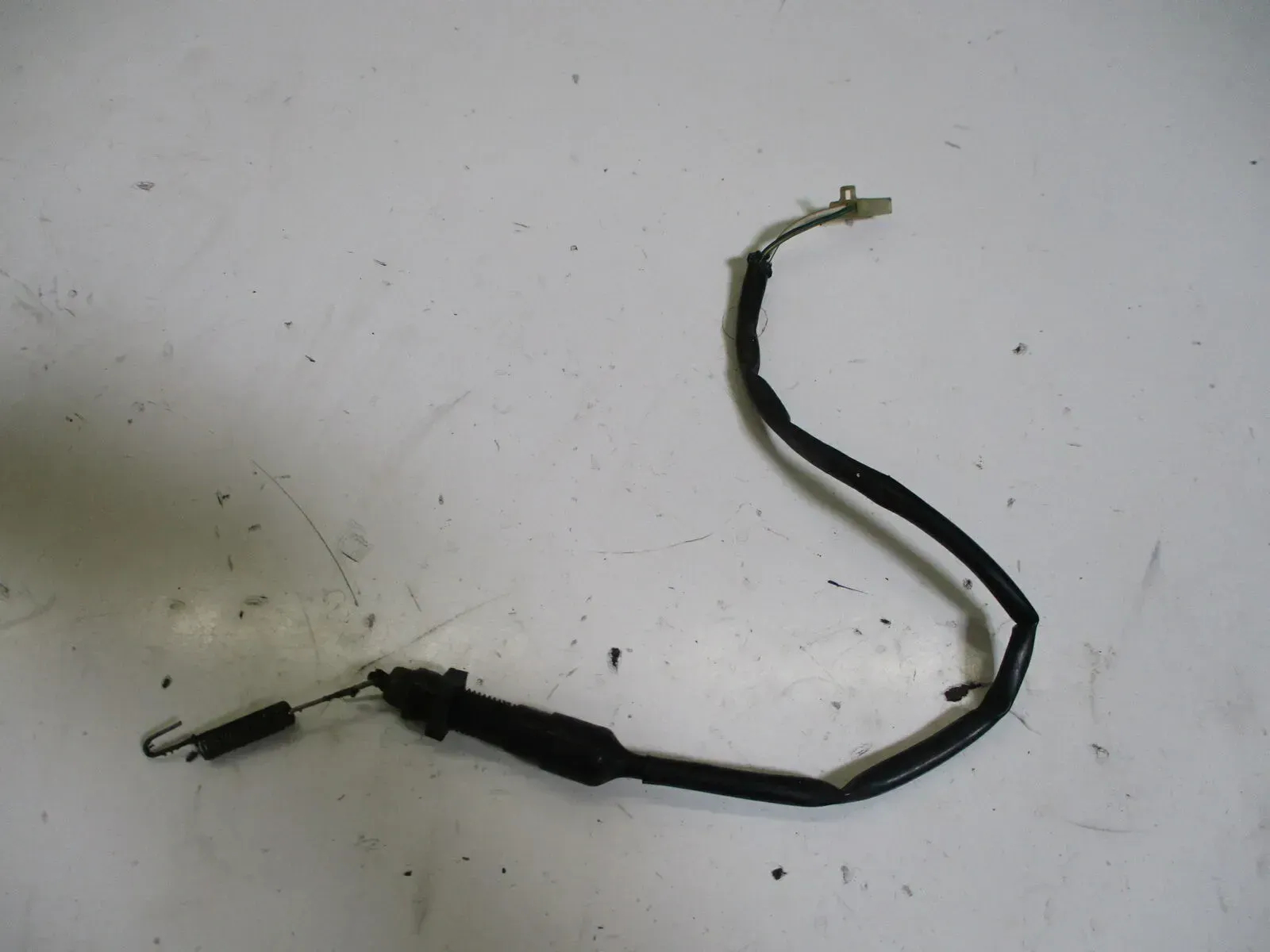 2. Honda CB 750 F Bol D'OR RC 04 Bremslichtschalter hinten mit Feder Stoplichtsc - Bild 1