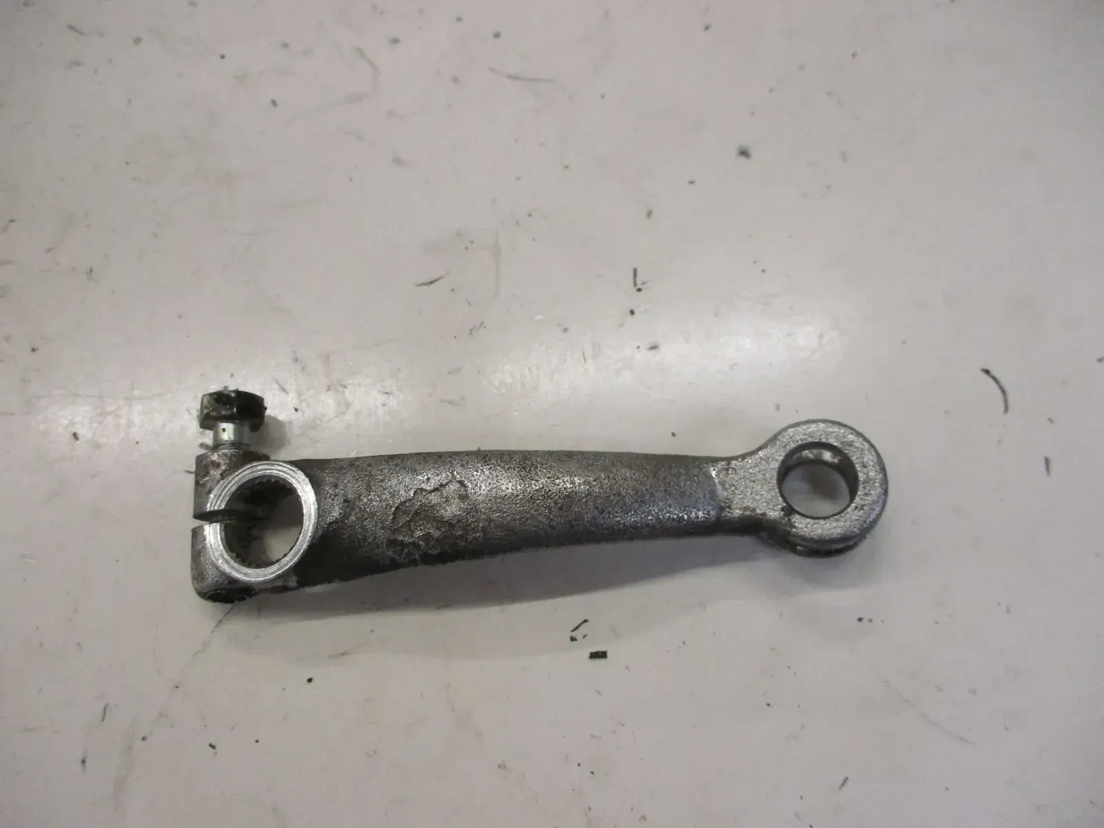 1. Kawasaki EN 500 EN500A Umlenkung Bremstrommel hinten Hebel Bremse - Bild 1