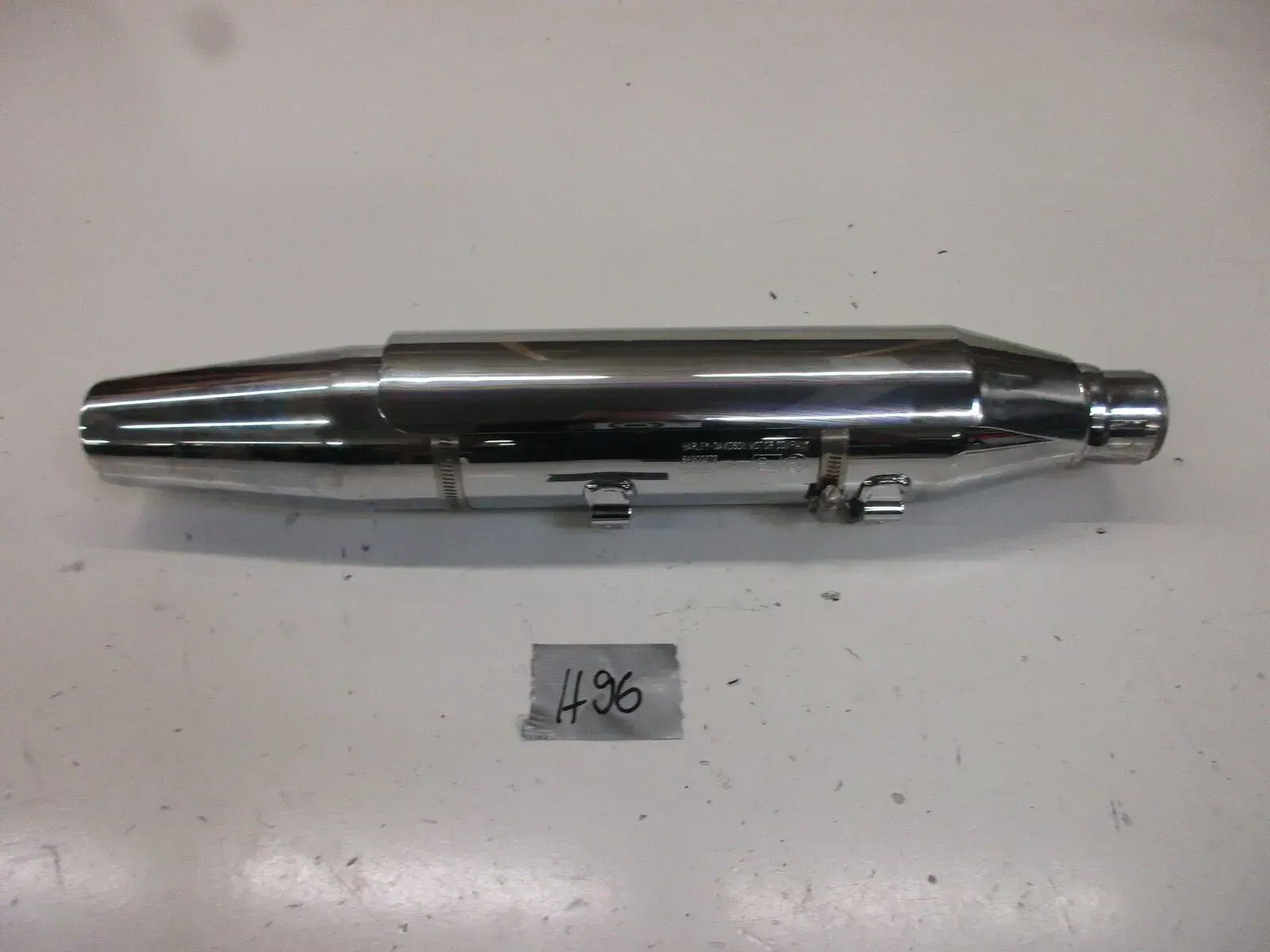 Auspuff 6490027 Endtopf H96. Harley Davidson XL 883_1200 Auspuffendtopf muffler - Bild 1