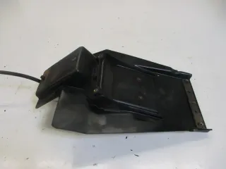 1. Kawasaki EN 500 EN500A Verkleidung Spritzschutz Fender hinten unten Blende - Bild 1