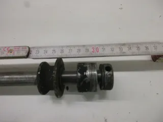 Suzuki GS 550 M Katana Steckachse hinten (1) Achse Hinterrad 17 mm Felge axle - Bild 2