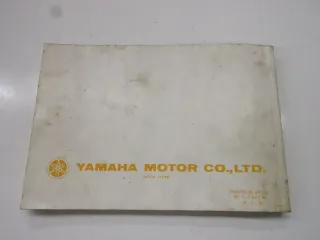 Betriebsanleitung Handbuch Owners Manual 4G6-28199-80 Yamaha XS 250 SE XS 400 SE - Bild 6