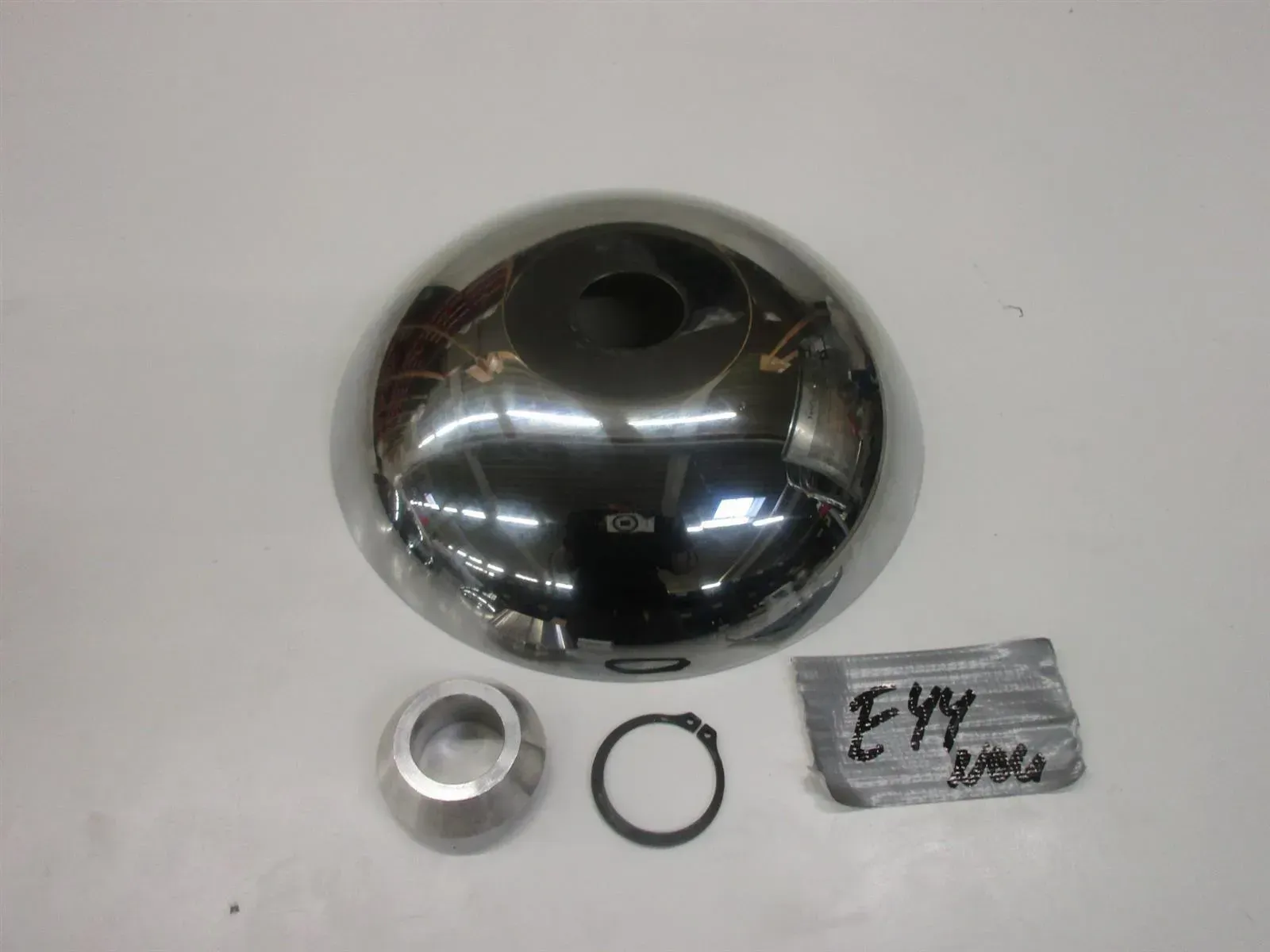 Felgendeckel Felge E44. Harley Davidson Softail Heritage Chromdeckel Radkappe - Bild 1