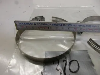 Auspuffschelle Hitzeschild Rohrschelle 320. Harley Davidson Halter Befestigung - Bild 4