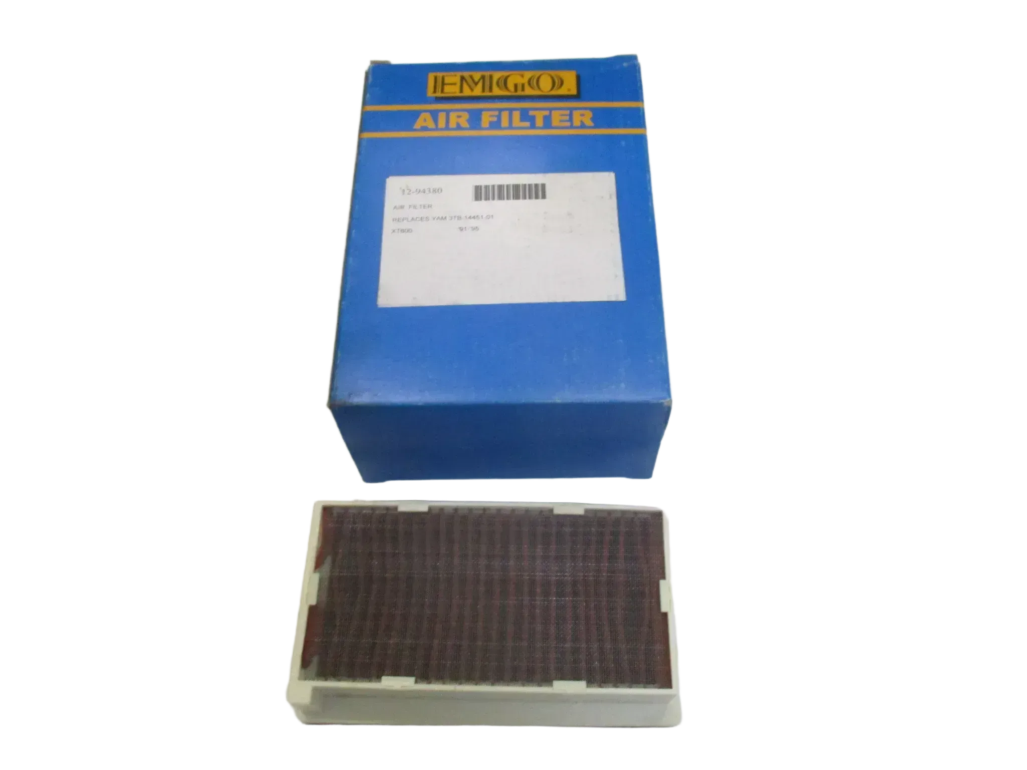 A1940 Yamaha XT 600 E Luftfilter Einsatz 3TB-14451-01 air cleaner - Bild 1