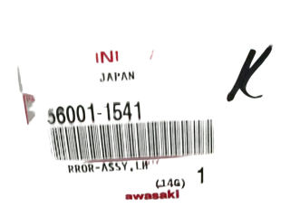 R806 Kawasaki EL 250_252 Seitenspiegel 56001-1541 links Original mirror - Bild 4