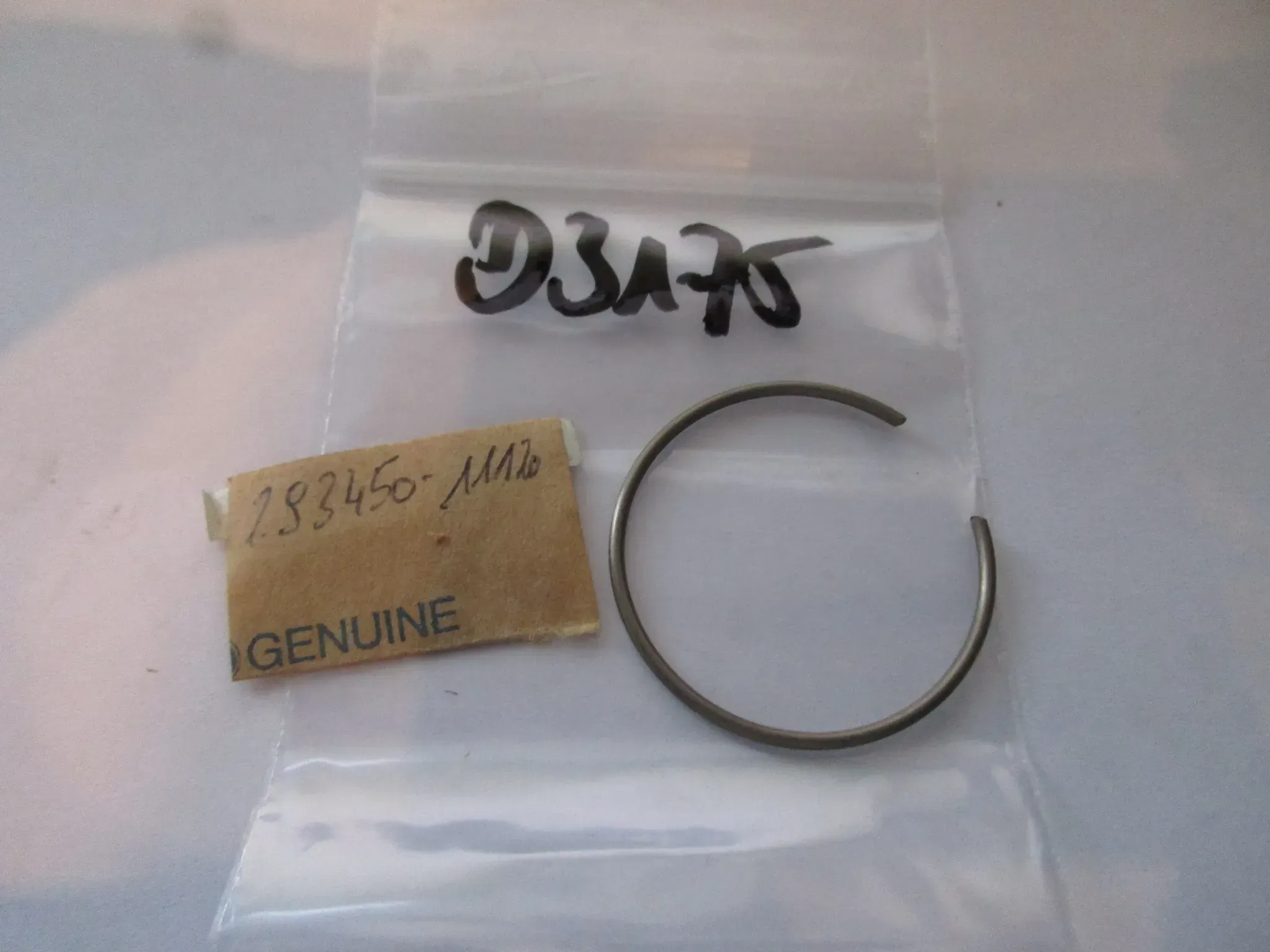 D3175 Yamaha YA 50 CR50Z Sprengring 93450-11120 Bolzen Kurbelwelle Sicherung - Bild 1