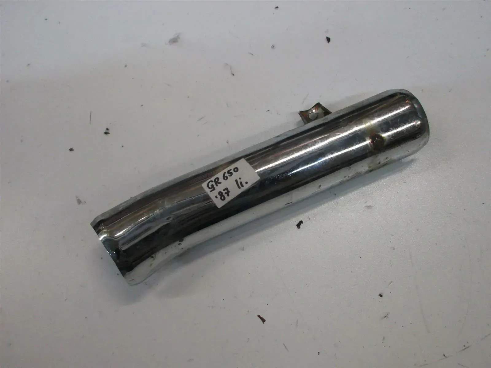 O. Suzuki GR 650 Tempter GP 51 A Hitzeschild links Auspuff Krümmer Hitzeschutz - Bild 1