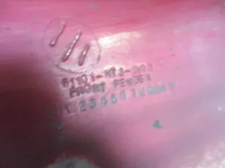 1. HONDA ST 1100 SC26 PAN EUROPEAN Verkleidung Fender vorne Schutzblech Kotflüge - Bild 7