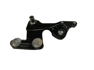 J498 Harley Davidson Low Rider Street Bob M8 Fußrastenhalter rechts Auspuffhalter rechts Fussraste - Bild 2