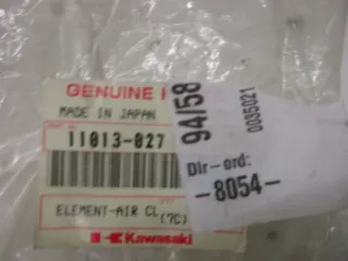 A1553 Kawasaki KH 100 A Luftfilter Original Filterschwamm 11013-027 - Bild 5