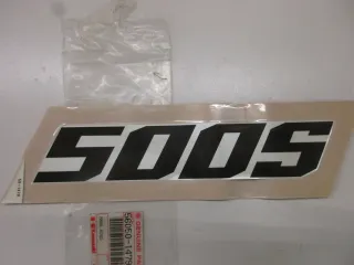 A1734 Kawasaki GPZ 500 S Aufkleber Verkleidung Emblem 56050-1479 Dekor Original - Bild 2