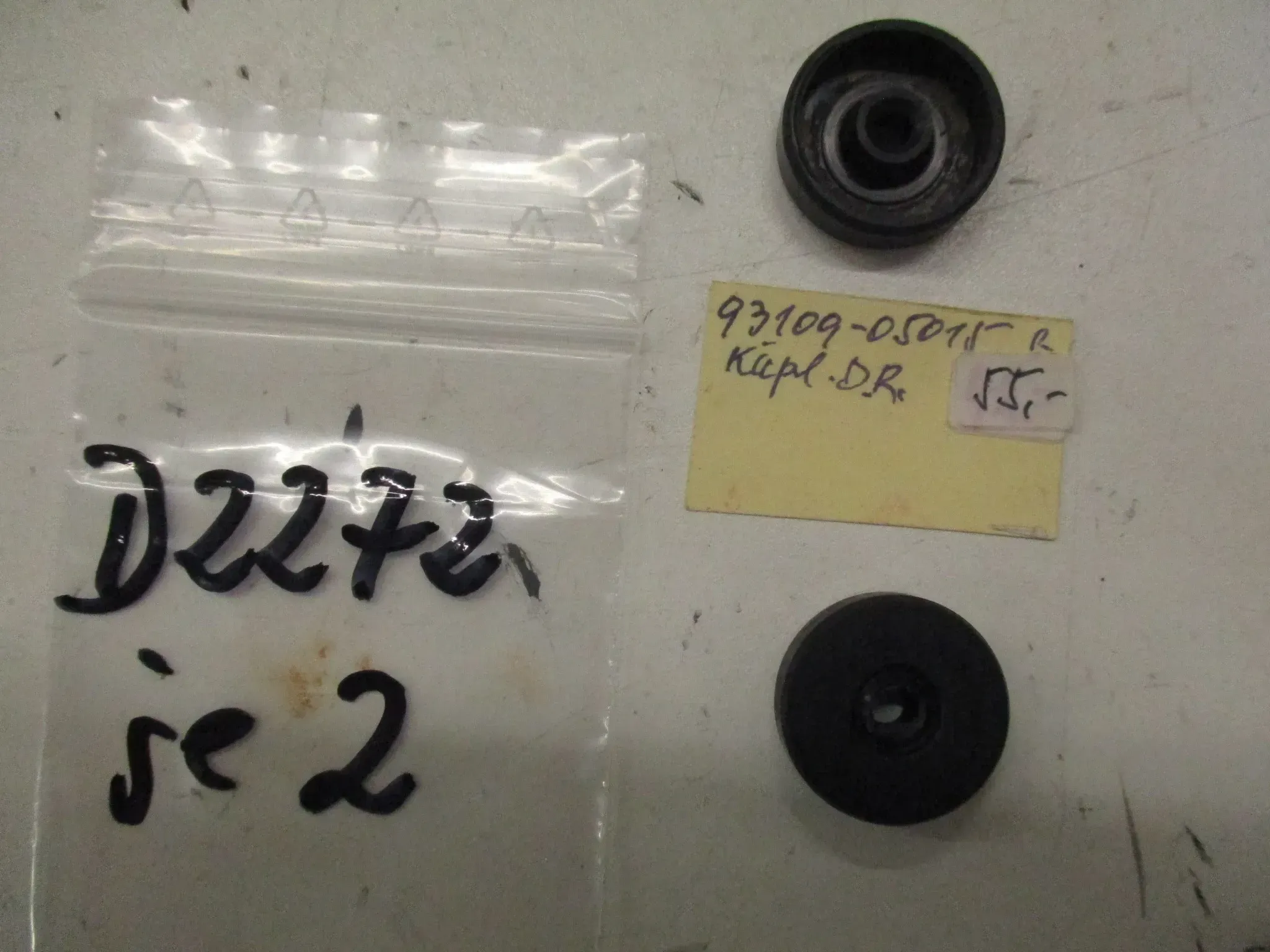 D2272 Yamaha DT 125 Dichtring 93109-05015 Getriebe 22x5 mm Simmerring Motor - Bild 1