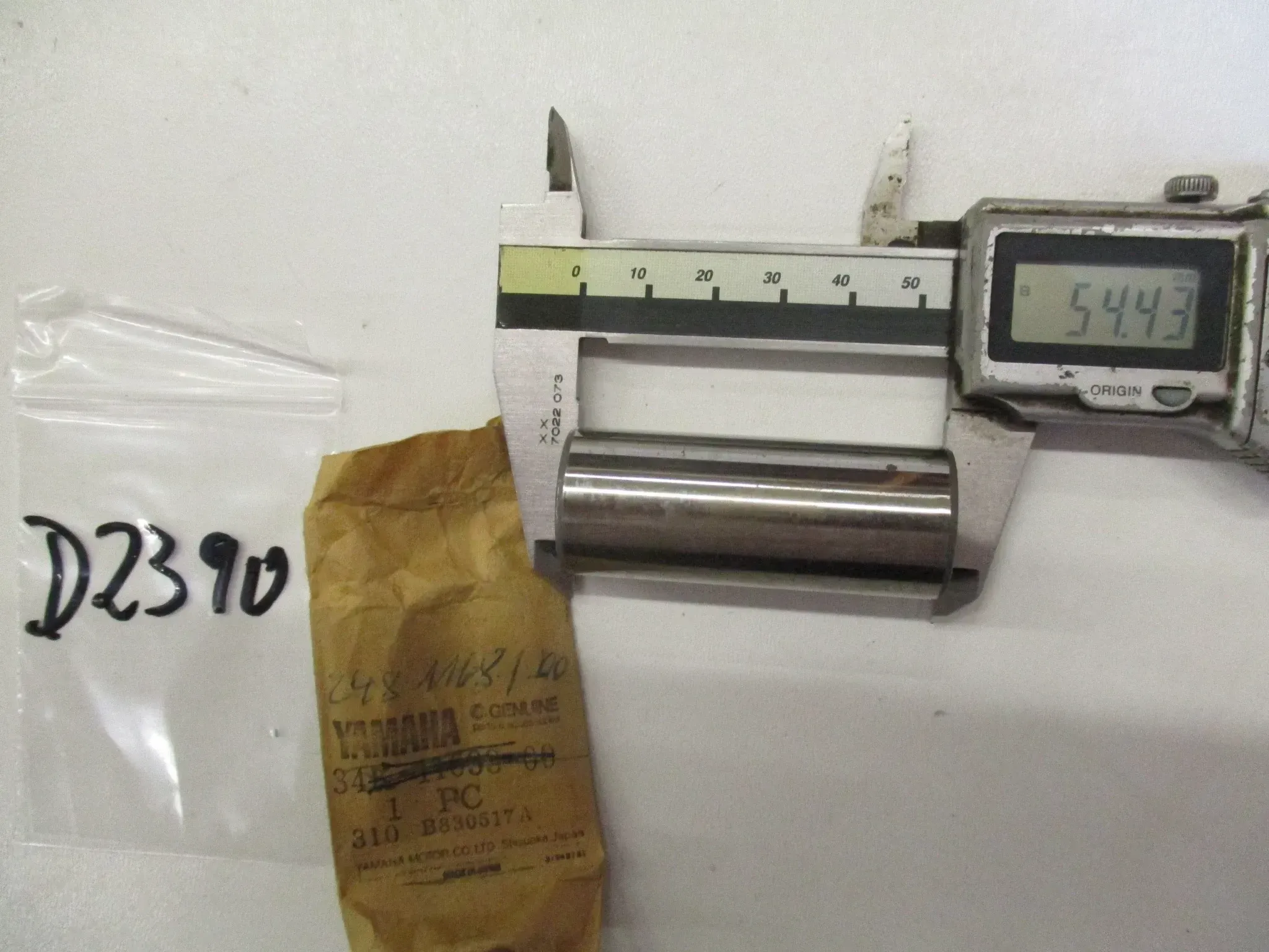 D2390 Yamaha YZ 125 Bolzen ET 248-11681-00 Kurbelwelle Kolben Motor Zylinder - Bild 1