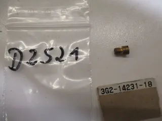 D2521 Yamaha XS 250 Hauptdüse ET 2G5-14231-18 Vergaser Düse main jet - Bild 1
