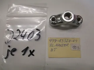 D2403 Blinkerstütze Yamaha LB_TY 50_80 Chappy ET 437-83328-01 Blinker vorne - Bild 1